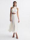 Reiss Ivory Ruby Occasion Maxi Skirt