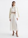 Reiss Ivory Ruby Occasion Maxi Skirt