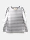 Joules Harbour White Long Sleeve Top