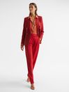 Reiss Red Lola Double Breasted Blazer