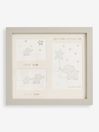 JoJo Maman Bébé Grey Baby Scan Photo Frame