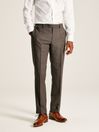 Joules Neutral Textured Suit Trousers