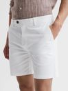 Reiss White Wicket S Short Length Casual Chino Shorts
