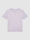 Reiss Lilac Bless Junior Crew Neck T-Shirt