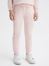 Reiss Soft Pink Maria Junior Sequin Joggers