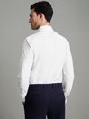 Reiss White Greenwich Slim Fit Cotton Oxford Shirt