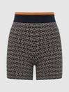 Reiss Abstract Castilla The Upside Printed Shorts