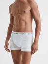 Reiss White Calvin Klein Underwear 3 Pack Trunks