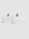 Reiss Aira Mid Top Leather Trainers - REISS