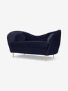 .COM Midnight Blue Kooper 2 Seater Sofa