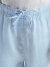 Reiss Ice Blue Cleo Junior Linen Drawstring Trousers