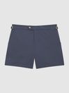 Reiss Airforce Blue Sun Side Adjuster Swim Shorts