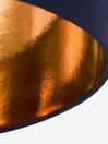 .COM Navy/Copper Oro Pendant Drum Lamp Shade