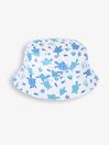 JoJo Maman Bébé Blue Turtle UPF 50 Bucket Sun Hat