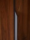 .COM Walnut Effect Damien Double Wardrobe