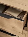 .COM Oak Damien Wide Chest of Drawers