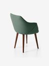 .COM Bay Green Set of 2 Lule Carver Dining Chairs