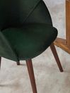 .COM Pine Green Set of 2 Lule Carver Dining Chairs
