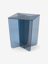 .COM Blue Glass Oki Side Table