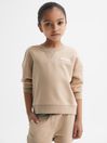Reiss Camel Nina Junior Set - Sweatshirt and Shorts