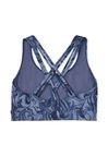 Victoria's Secret Blue Marble Essential Strappy Support Sports Bra