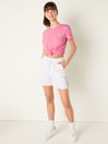 Victoria's Secret PINK Optic White Gradient Lounge Shorts