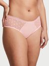 Victoria's Secret Pretty Blossom Pink Scalloped Hipster Knickers