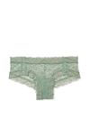 Victoria's Secret Seasalt Green Double Side Lace Up Lacie Cheeky Knickers