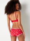 Victoria's Secret PINK Red Pepper Logo Print Non Wired Push Up Smooth T-Shirt Bra