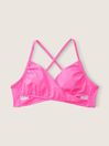 Victoria's Secret PINK Radiant Rose Pink Body Wrap Bikini Top