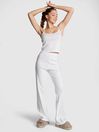 Victoria's Secret PINK Optic White Heart Pointelle Cami Long Pyjama Set