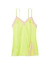 Victoria's Secret Citron Glow Yellow Satin Slip Dress