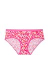 Victoria's Secret Pink Splash Floral Stretch Cotton Hipster Knickers