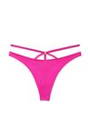Victoria's Secret Fuschia Frenzy So Obsessed Strappy Thong Joggery