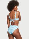 Victoria's Secret Blue Stripes Balconette Swim Bikini Top