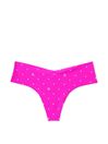 Victoria's Secret Bali Orchid Pink Logo Thong Knickers