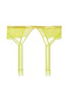 Victoria's Secret Limelight Green Shine Strap Smooth Suspenders