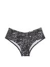 Victoria's Secret PINK Pure Black Star Cheeky Cotton Knickers