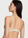 Victoria's Secret Pale Green Embroidery Dream Angels Plunge Push Up Bra