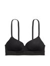 Victoria's Secret PINK Black Smooth Non Wired Push Up Smooth T-Shirt Bra