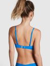 Victoria's Secret PINK Beach Blue Smooth With Shine Strap Lightly Lined Demi Bra