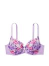 Victoria's Secret Jasmine Purple Embroidered Lace Full Cup Unlined Bra
