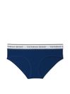 Victoria's Secret Academy Blue Hipster Logo Knickers