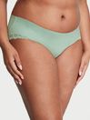 Victoria's Secret Seasalt Green Posey Lace Hipster Knickers