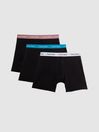 Calvin Klein Black Multi Underwear Boxer Briefs 3 Pack
