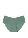 Victoria's Secret PINK Fresh Forest Green Rib Hipster Knickers