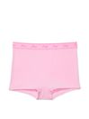 Victoria's Secret PINK Pink Bubble Cotton Logo High Waist Boyshort Knickers