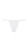 Victoria's Secret PINK Optic White Pointelle G String Cotton Knickers
