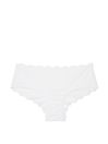 Victoria's Secret PINK Optic White Eyelet Lace Cheeky Knickers