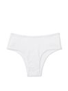 Victoria's Secret PINK Optic White Pointelle Cheeky Cotton Knickers